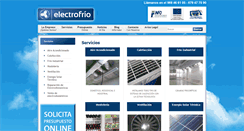 Desktop Screenshot of electrofriolorca.com